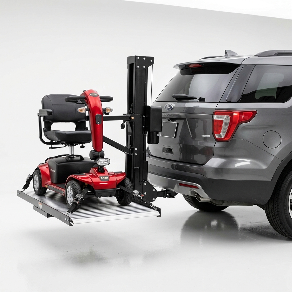 Harmar AL300 Hybrid Vehicle Lift Installation - Auburn CA Auto Lifts for Scooters