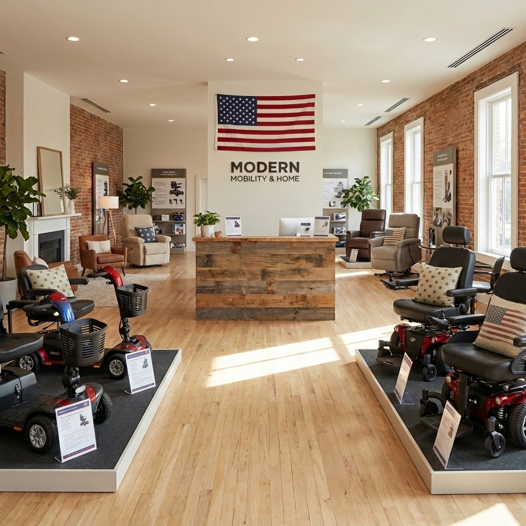 Mobility & Medical Supplies Showroom in Auburn, CA - Local Medical Supply, Scooter & Wheelchair Store serving Sacramento